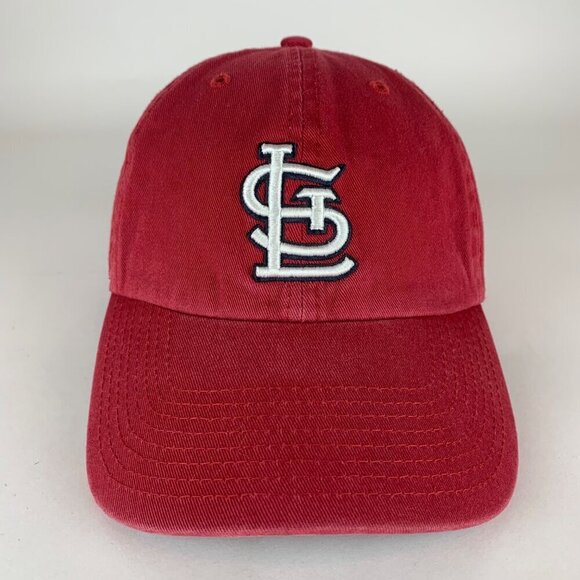 St Louis Cardinals MLB Red 47 Brand Franchise Fitted Hat Mens Medium - Picture 2 of 5